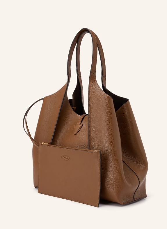 TOD'S Shopper COGNAC