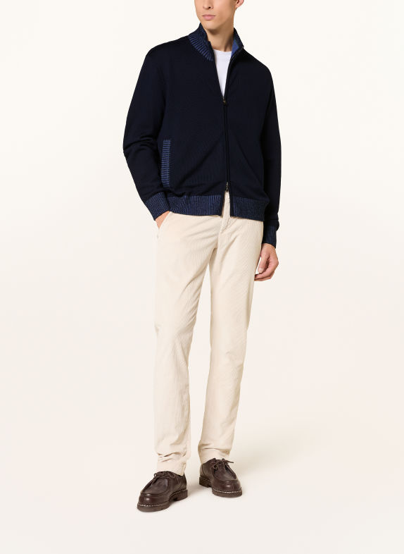 PAUL & SHARK breiwerk DONKERBLAUW / BLAUW