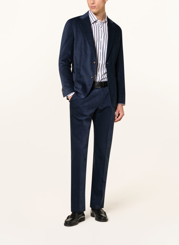 windsor. Kostuumbroek SILVI Shaped Fit van corduroy 425 Medium Blue 425