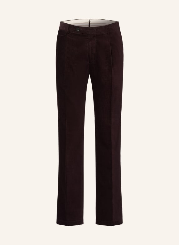 windsor. Pantalon de costume SILVI Shaped Fit en velours côtelé 630 Lt/Pastel Red 630