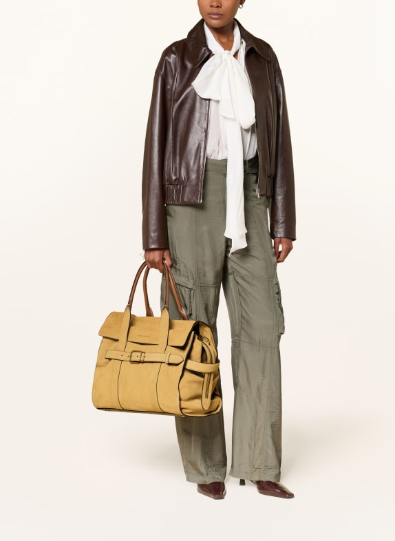 MARC JACOBS Shopper THE DAKOTA KAMEL / GULD