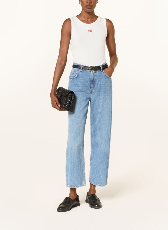 RIANI Top WIT / ORANJE