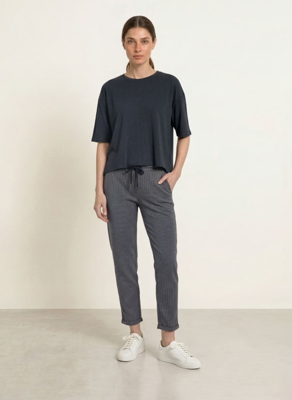 Juvia Shirt FLORINA met 3/4-mouwen DONKERBLAUW