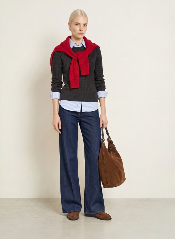 TOMMY HILFIGER trui ZWART