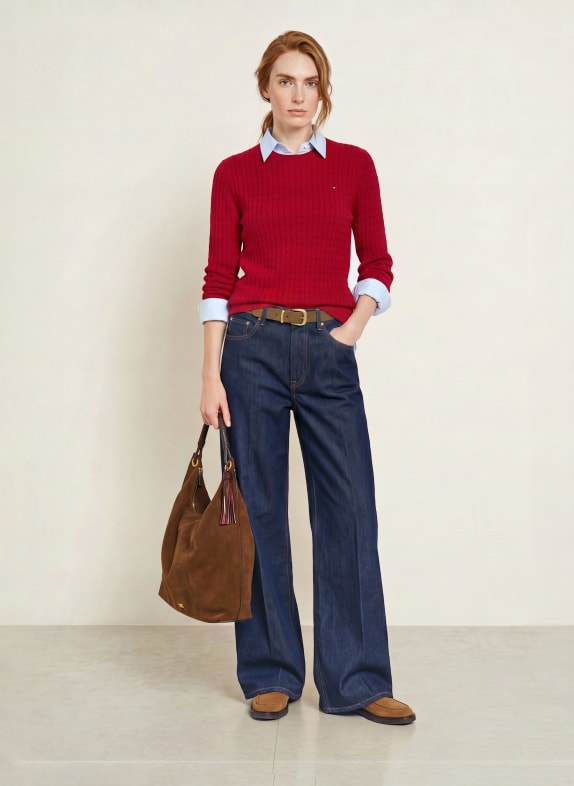 TOMMY HILFIGER trui ROOD