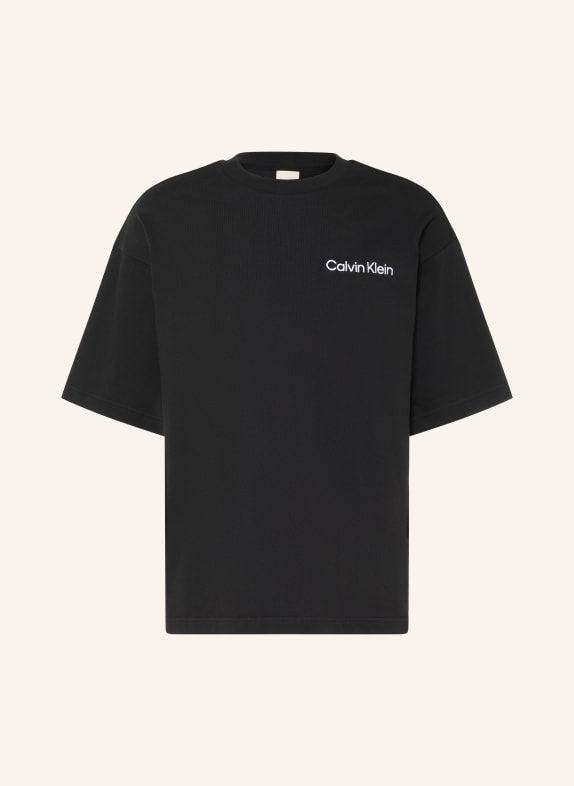 Calvin Klein Schlafshirt SCHWARZ