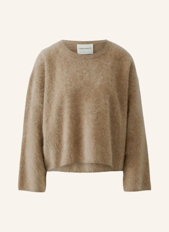 oui Cashmere sweater LIGHT BROWN