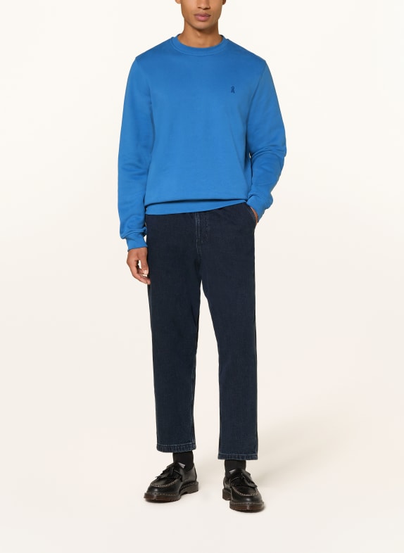 ARMEDANGELS Sweatshirt BAARO LYSEBLÅ