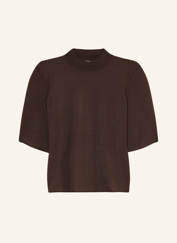 DRYKORN Gebreid shirt NISLE_2 MARRON FONCÉ