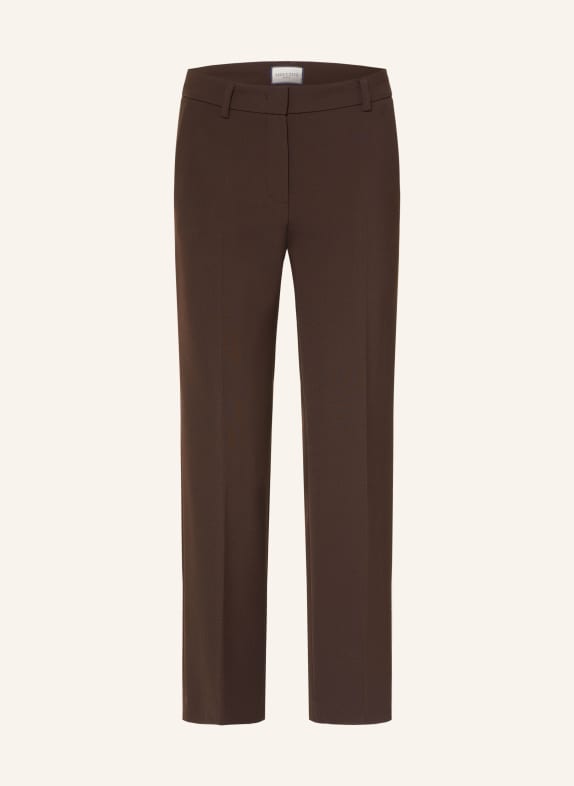 SEDUCTIVE LUCASSE trousers DARK BROWN