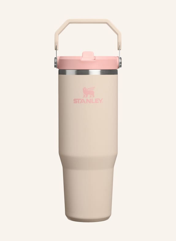 STANLEY Termohrnek THE ICEFLOW™ FLIP STRAW 2.0 BÉŽOVÁ / STŘÍBRNÁ / RŮŽOVÁ
