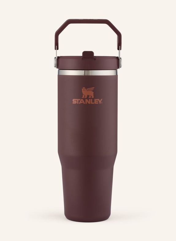 STANLEY Termohrnek THE ICEFLOW™ FLIP STRAW 2.0 TMAVĚ HNĚDÁ