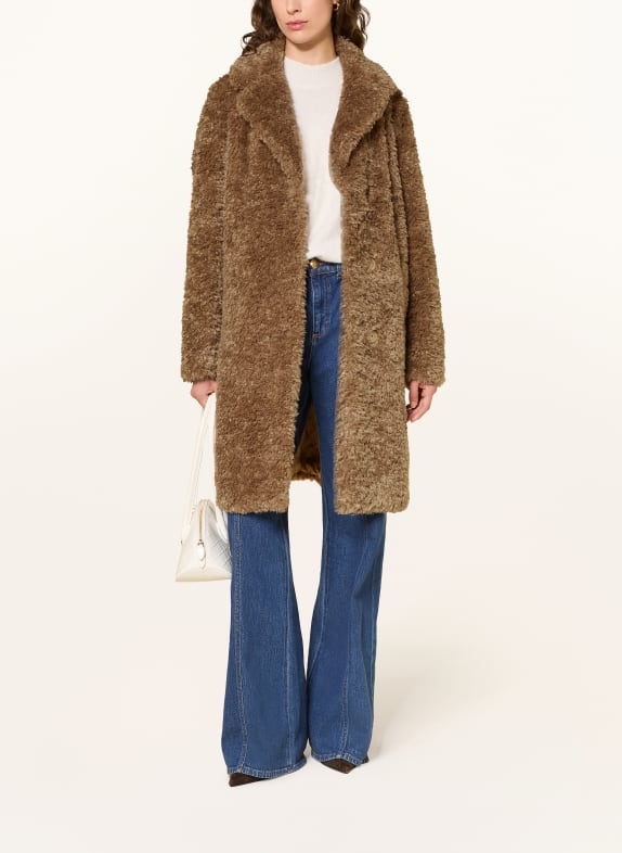 HERNO Teddy jacket CAMEL