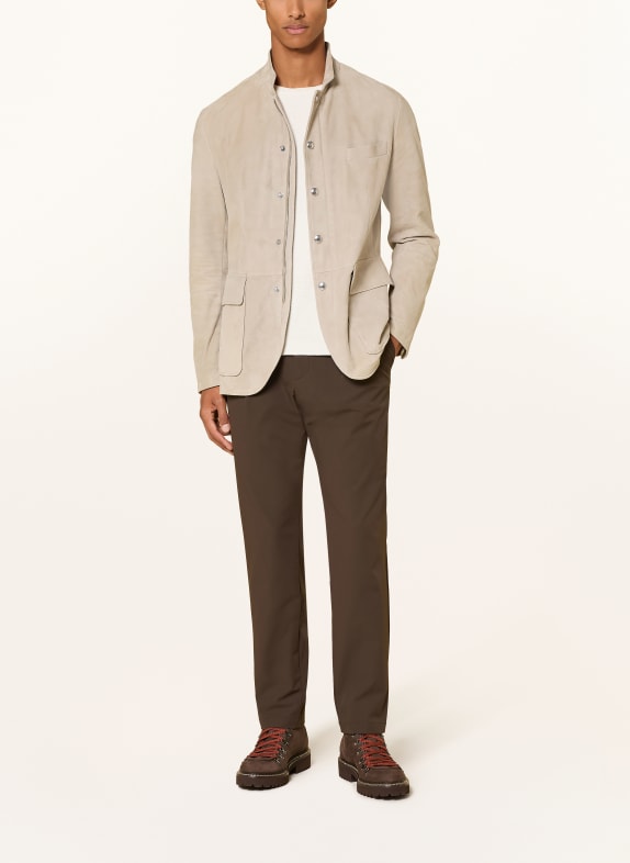 HERNO Chino ekstra slim fit MØRKEBRUN