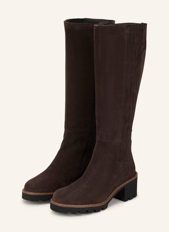 paul green Stiefel DUNKELBRAUN