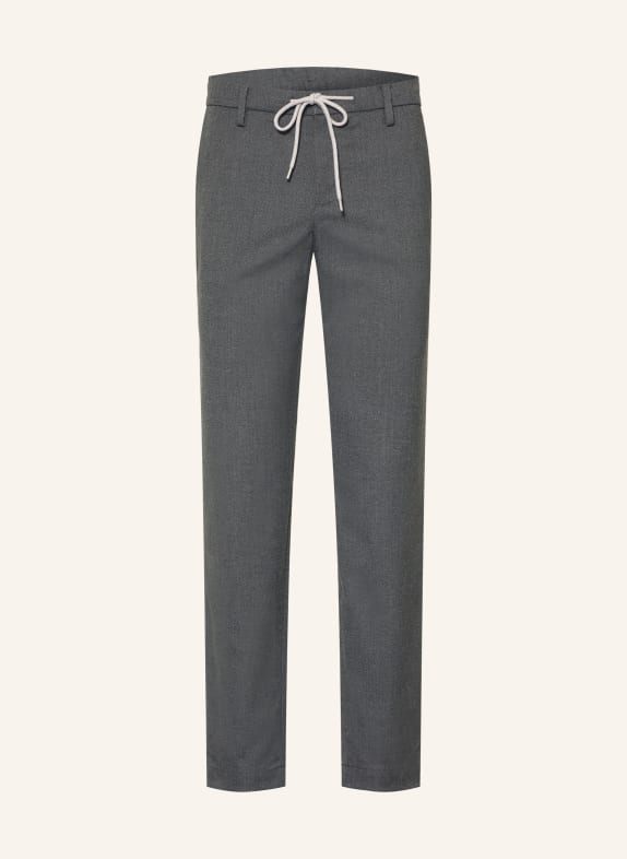 ALBERTO Chino JUMP in jogger style slim fit DARK GRAY