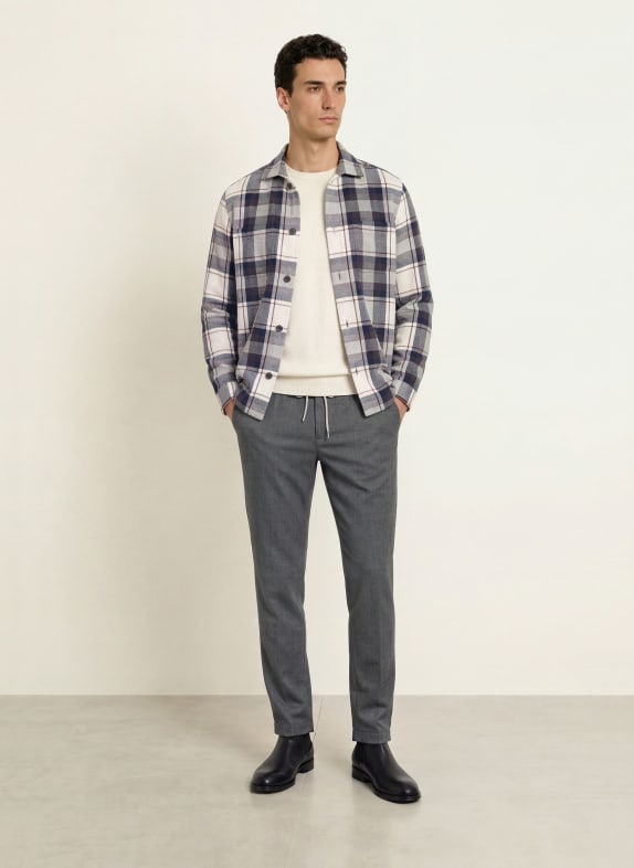 ALBERTO Chino JUMP in joggingstijl Slim Fit DONKERGRIJS
