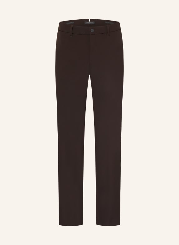 ALBERTO Pantalon chino MOVE – PERFORMANCE coupe slim MARRON FONCÉ