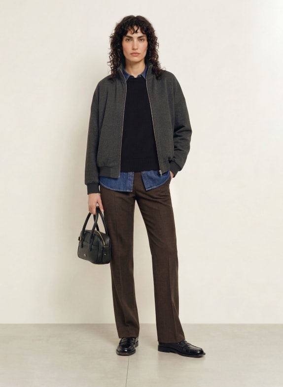 CAMBIO Marlene-broek AMELIE MARRON FONCÉ