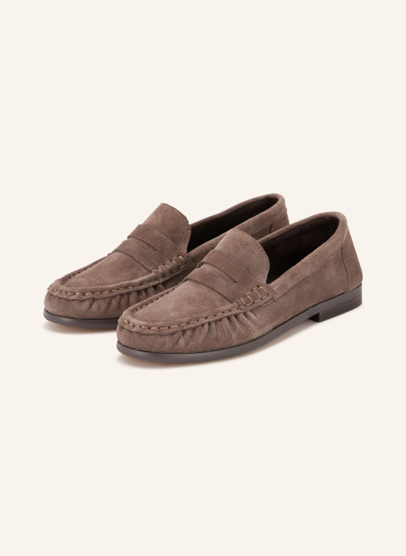 INUOVO Penny loafers GRAY