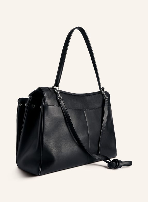 BALENCIAGA Sac épaule RODEO LARGE NOIR / ARGENT