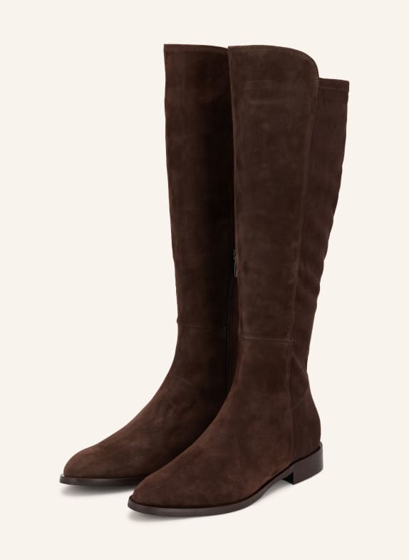 darling harbour Over the knee boots DARK BROWN