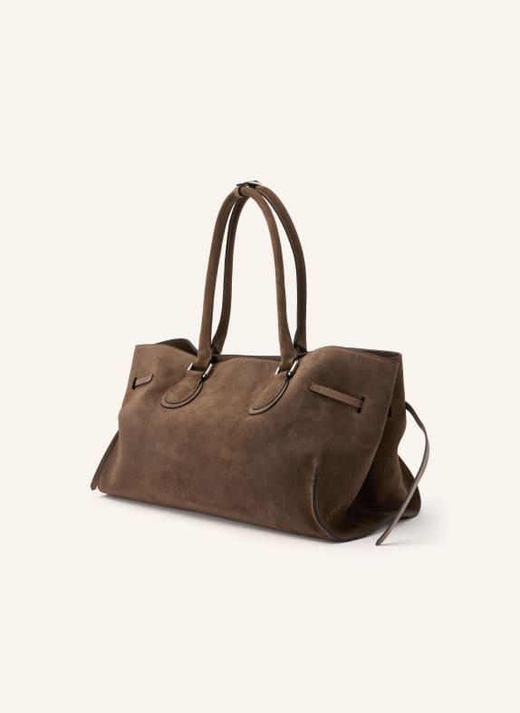 RADICA STUDIO Shopper MAMMA MAXI MARRON FONCÉ / ZILVER