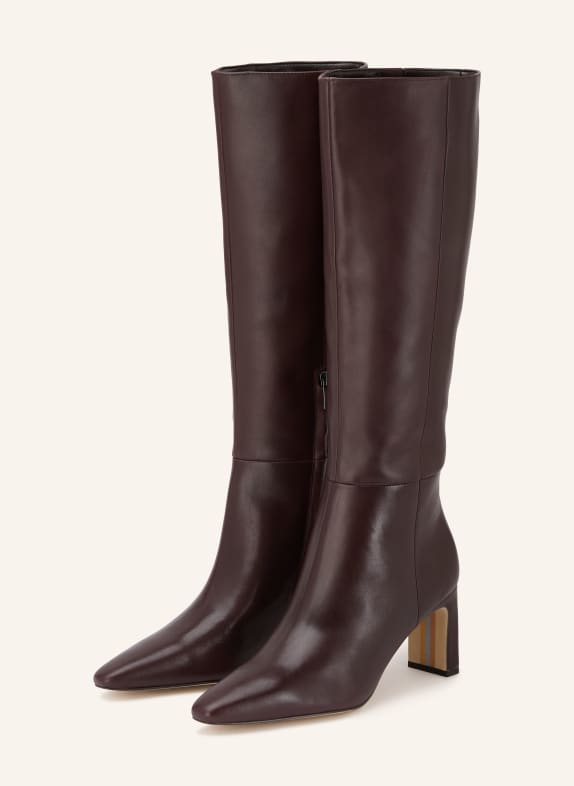 Sam Edelman Bottes SYLVIA MARRON FONCÉ