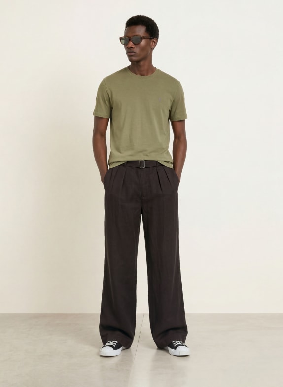 ALLSAINTS T-Shirt DEXTER KHAKI