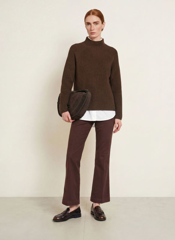 Marc O'Polo Sweater DARK BROWN