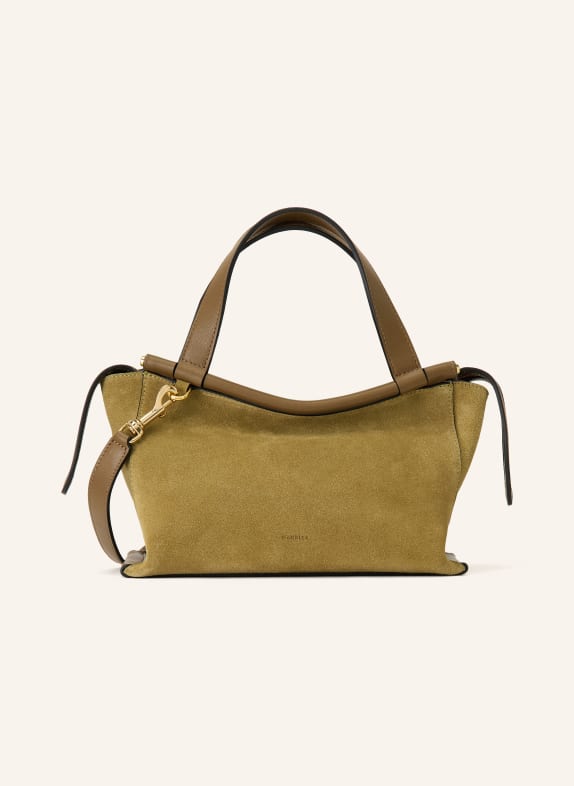 WANDLER Crossbody bag IDA KHAKI / GOLD / BROWN