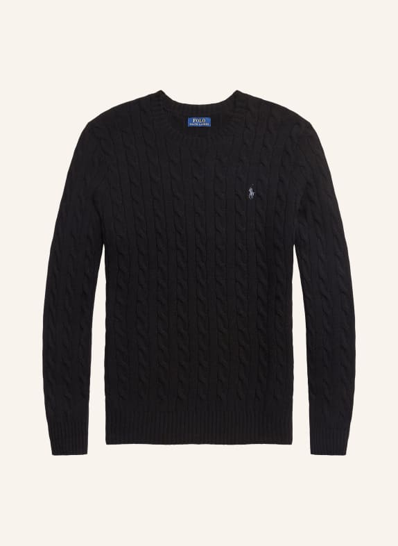 POLO RALPH LAUREN Big & Tall Pullover SCHWARZ / GRAU