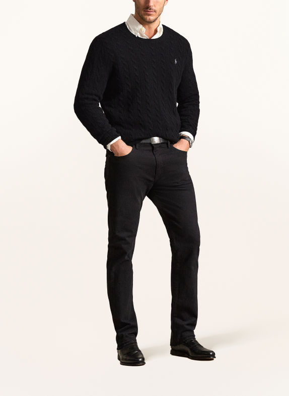 POLO RALPH LAUREN Big & Tall Pullover SCHWARZ / GRAU
