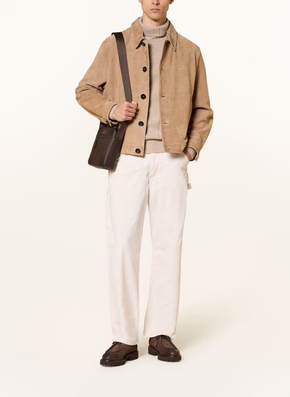POLO RALPH LAUREN schoudertas MARRON FONCÉ