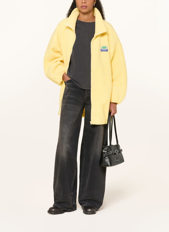 American Vintage Teddy jacket HOKTOWN LIGHT YELLOW