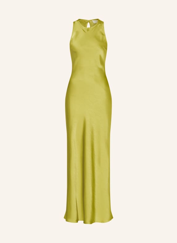 NEO NOIR Satin dress CELINIE LIGHT GREEN