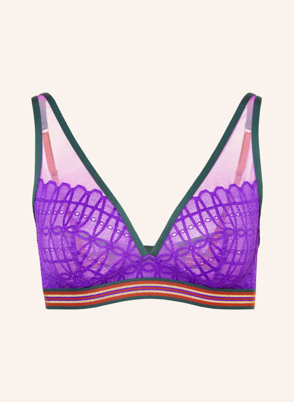 mey Triangle bra series POETRY TEMPLATION PURPLE / DARK ORANGE / GREEN