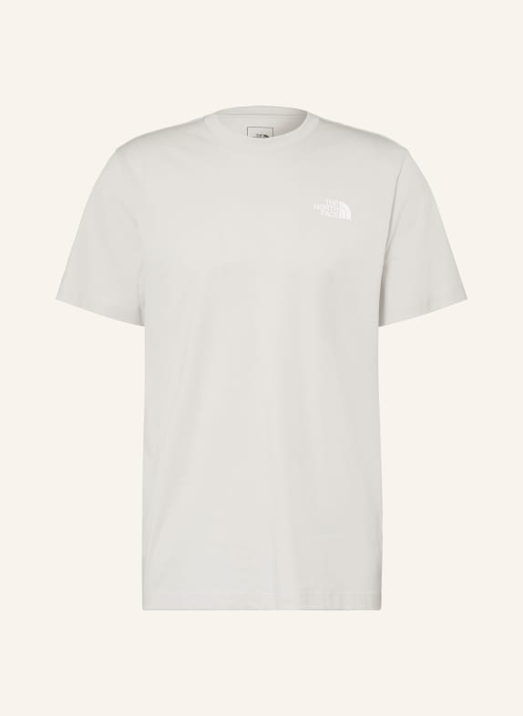 THE NORTH FACE T-shirt EVOLUTION BOX GRIS CLAIR
