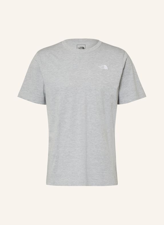 THE NORTH FACE T-Shirt EVOLUTION SIMPLE DOME HELLGRAU