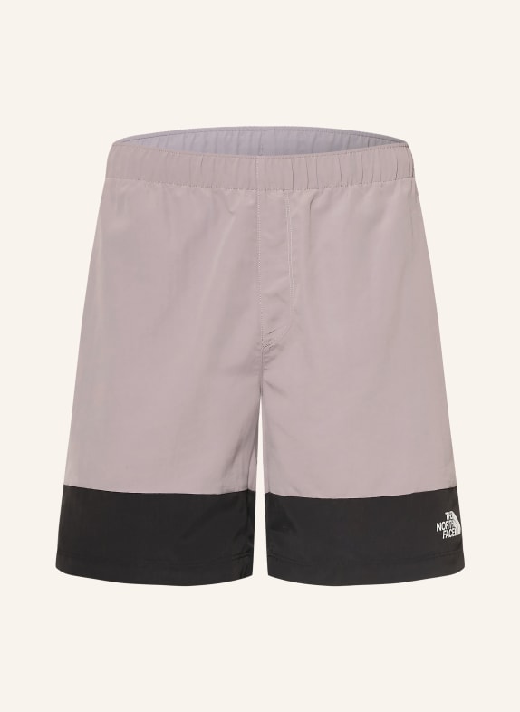 THE NORTH FACE 2-i-1-trekkingshorts LEYNAR GRÅ / VIT / SVART