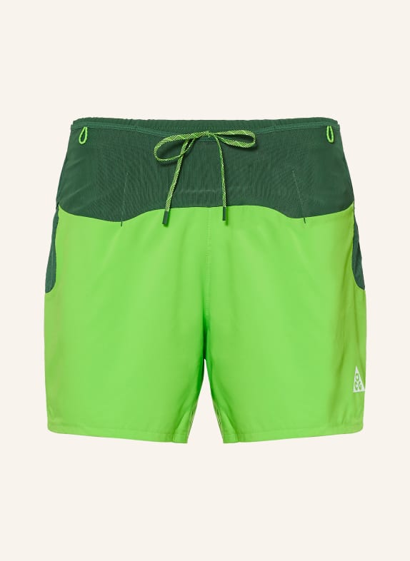 Nike Běžecké šortky 2 v 1 ACG SECOND SUNRISE ZELENÁ