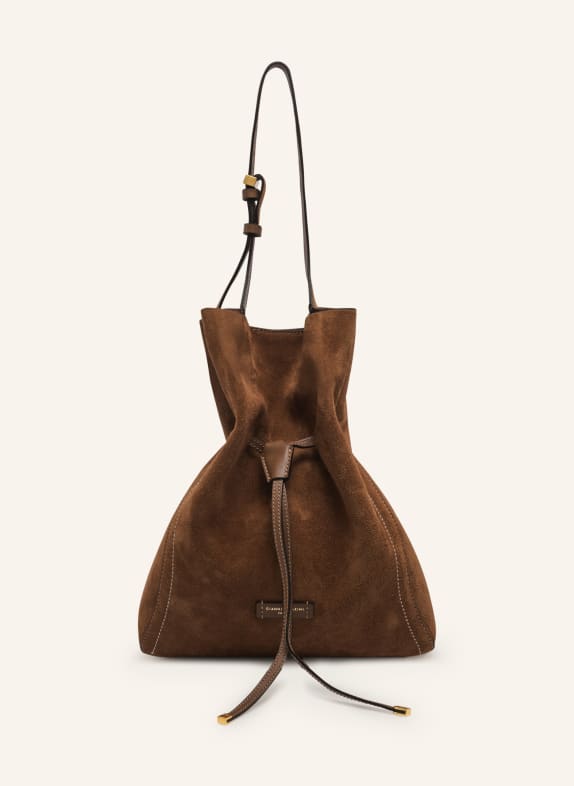 GIANNI CHIARINI Sac à bandoulière SIENNA COGNAC / OR