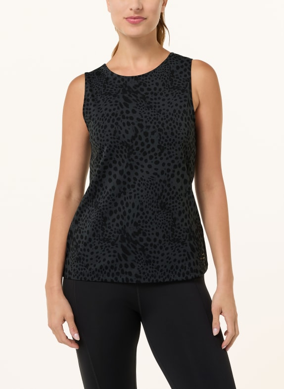 VENICE BEACH Tanktop ENNY DONKERGRIJS / ZWART