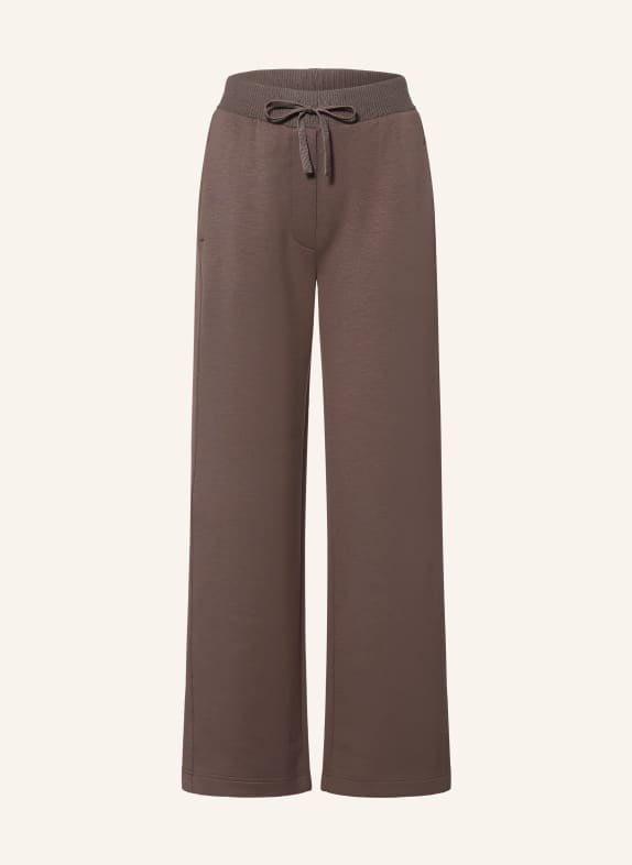 REISS Pantalon de survêtement LANEY MARRON FONCÉ
