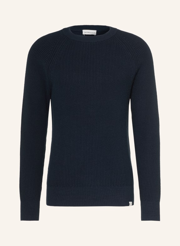 NOWADAYS Sweter GRANATOWY