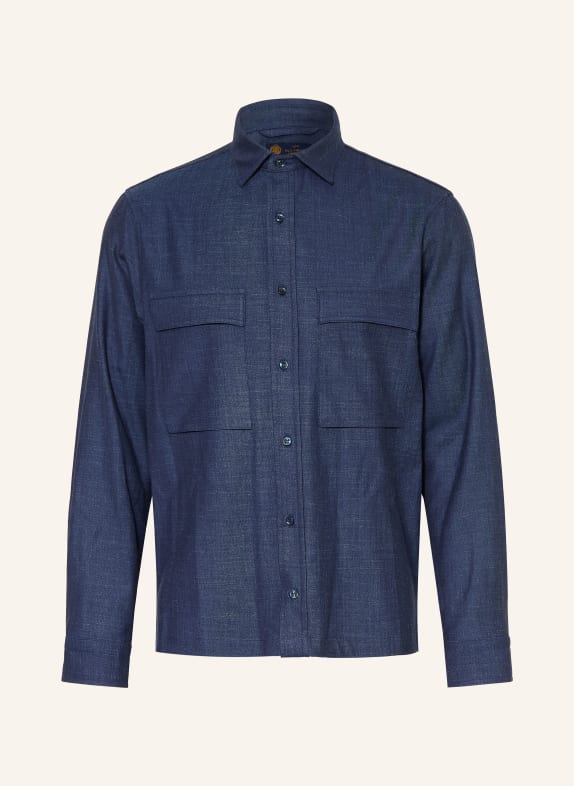 PAUL & SHARK Overshirt v džínovém stylu TMAVĚ MODRÁ