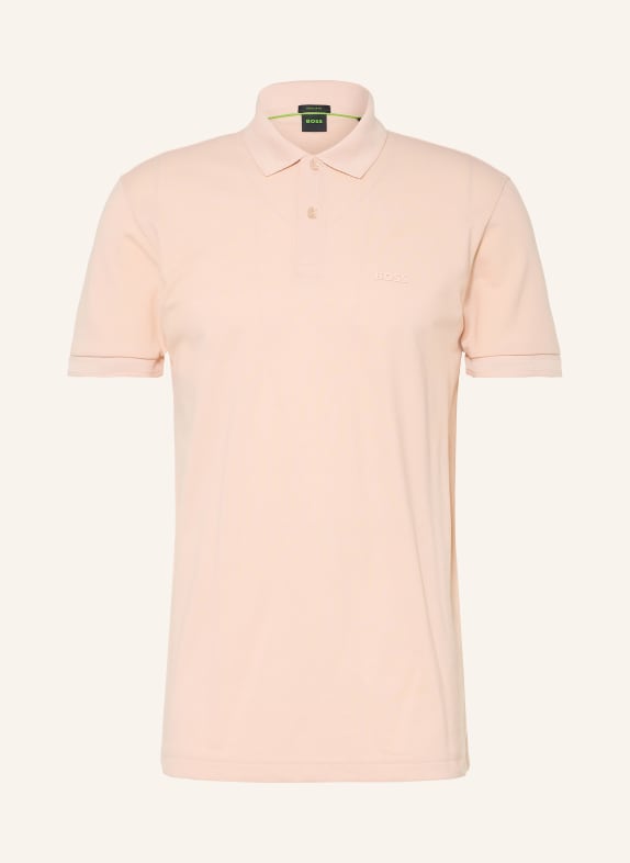 BOSS Polo piqué PIO ORANGE CLAIR