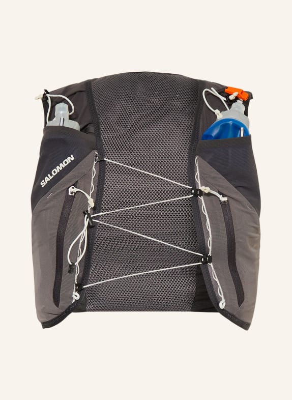 SALOMON ADV SKIN 12 GRADIENT Running vest BLACK / GRAY / LIGHT GREEN