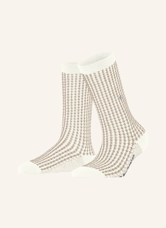 Burlington PEPITA socks 2040 off-white