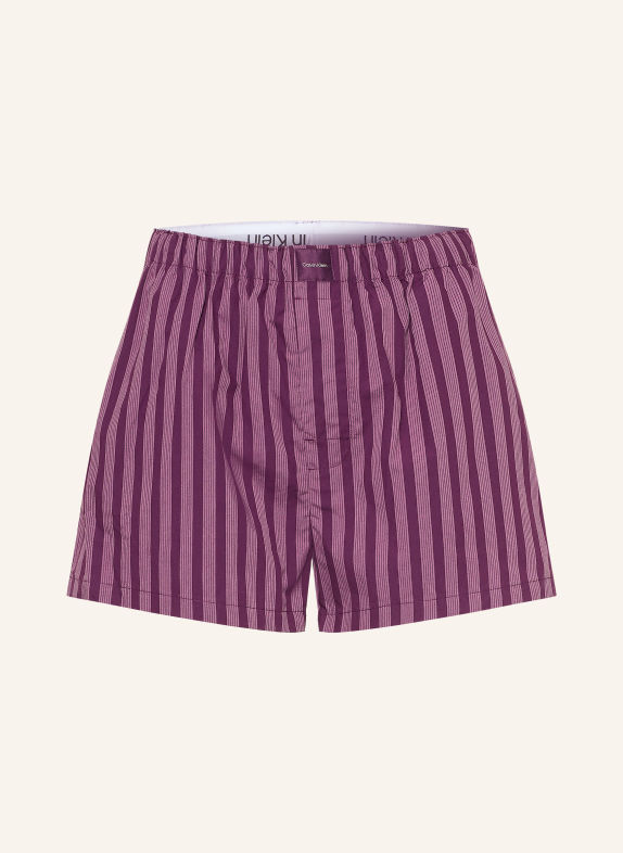 Calvin Klein sleep shorts PURPLE / LIGHT PURPLE